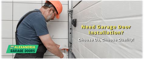 Garage Door Installation Alexandria VA - (703) 844-9890 - 24-Hour!