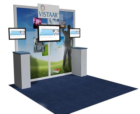 Vistaar - 10x10 Trade Show Booth - Booth Design Ideas