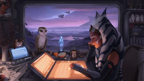 4K Ultra HD Ahsoka Tano Star Wars Sci-Fi Wallpaper by prophet_art_