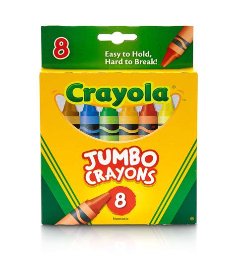 Crayola Jumbo Crayons, 8 Pieces - Walmart.com