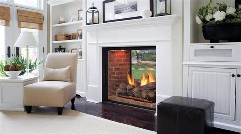 Lovely double sided gas fireplace nz to refresh your home | Indoor ...