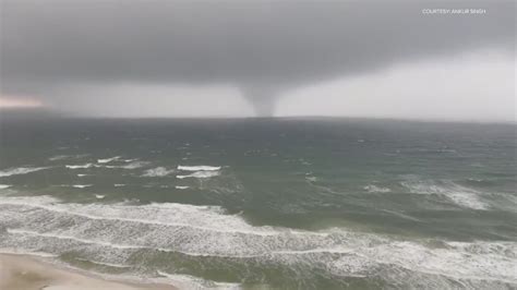 Panama City Beach waterspout: See it come ashore | wtsp.com