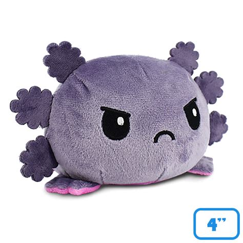 Reversible Plushie - Axolotl Rainbow & Purple Plush - Toys and Collectibles - EB Games Australia