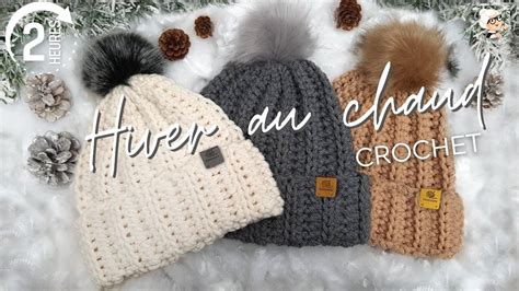 🧶 BONNET EN 2 HEURES SPECIAL DEBUTANTS ET A MOINDRE COUT CROCHET 🧶 TUTO ...