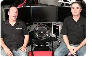 Inside Sim Racing - GT Omega Racing Simulator & Triple Monitor Stand ...