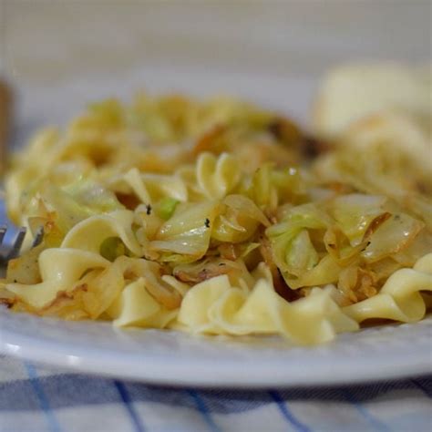 Pan Fried Cabbage & Noodles Recipe - With VIDEO