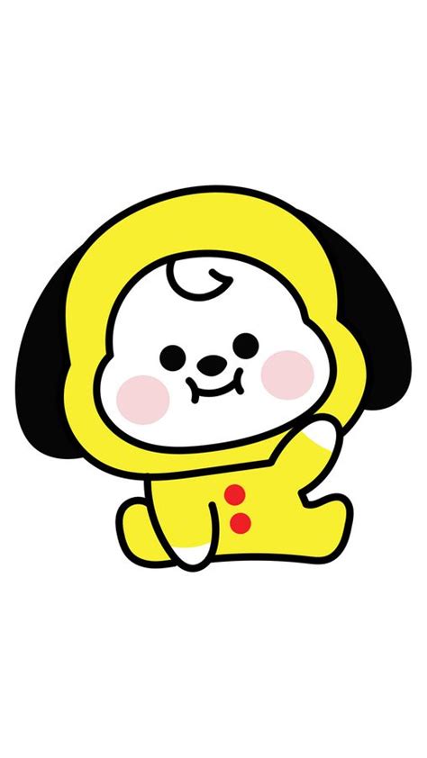 BTS BT21 Chimmy Welcomes Sticker in 2023 | Pop stickers, Cute ...