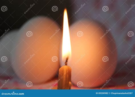 Easter fire and eggs stock photo. Image of burns, flowers - 89200982