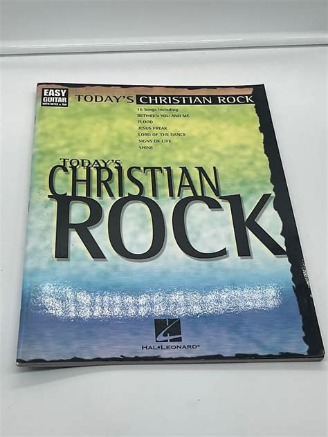 Today's Christian Rock Easy Guitar Tab Book | Reverb