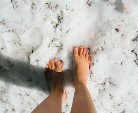 Beach Sandals: Barefoot Sandals In Winter