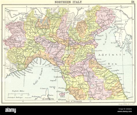 Map Of Northern Italy And Surrounding Countries