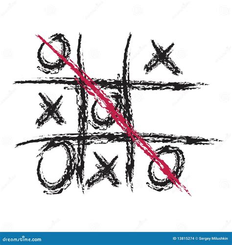 Noughts And Crosses Game Stock Images - Image: 13815274