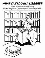 Printable Library Coloring Pages Pdf  Coloringfoldercom sketch template
