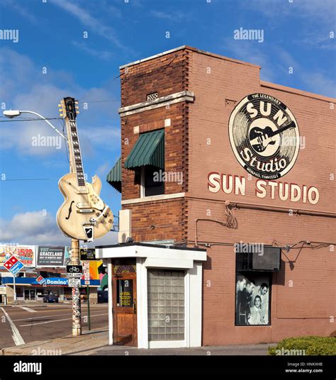 Sun Studio. Elvis Presley's Recording Place. Memphis, Tennessee, USA Stock Photo - Alamy