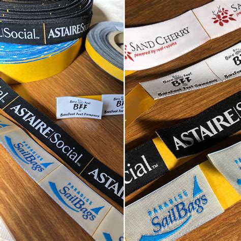 Custom Woven Self-Adhesive Labels (peel & stick!) – Custom Labels 4 U