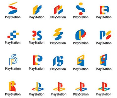 Original Playstation logo mock ups! Which is your favorite? : r/graphic ...