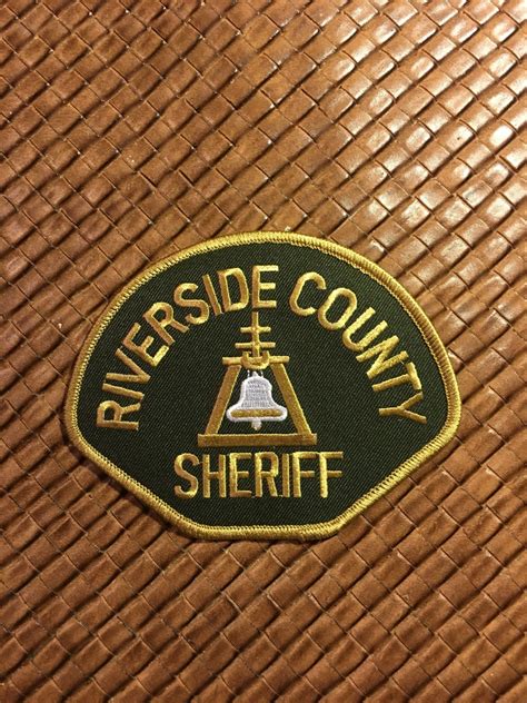 Riverside County Sheriff Collectible Patch - Etsy