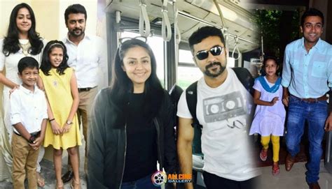 Actor Surya Family Photos with Wife Jyothika, Daughter Diya, Son Dev ...