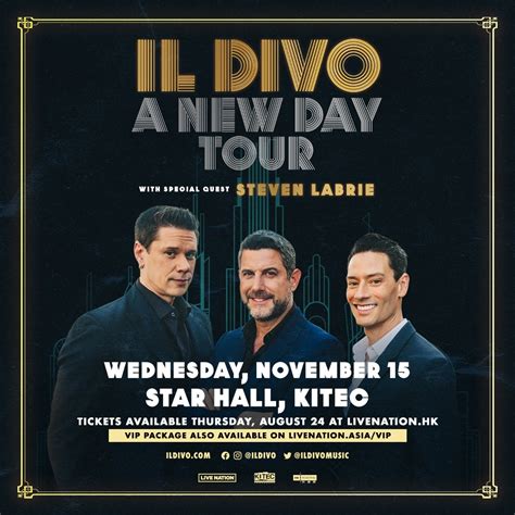 Il Divo: A New Day Tour in Hong Kong⁠ 2023｜Concert⁠｜KITEC