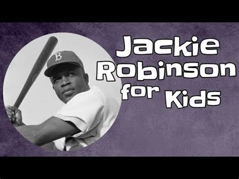 Jackie Robinson for Kids | Biography Video - YouTube