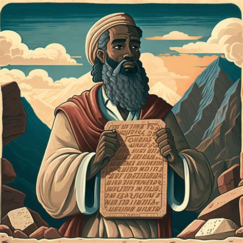 Moses and Ten Commandments Stock Images - Progressive Church Media