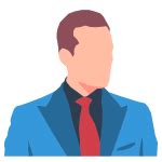 Man in suit without face | Free SVG