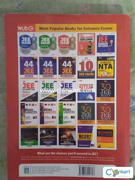 Buy 'MTG 44 + 20 Years Chapterwise Solutions Mathematics For JEE (Advanced + Main), JEE Advanced ...