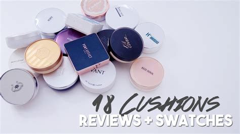 Korean Cushion Foundations || Best & Worst || Review + Swatches - Edward Avila | Cushion ...