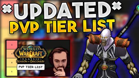 *UPDATED* ULTIMATE SoD PvP Tier List - WoW Classic - YouTube