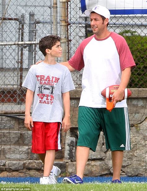 Big Daddy! Adam Sandler has a ball teaching his onscreen son how to ...