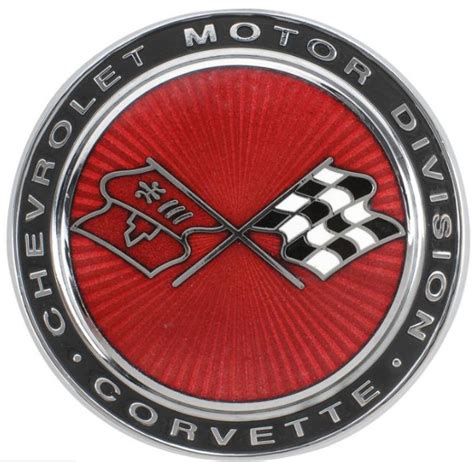 1973-1974 C3 Corvette Nose Emblem - RPIDesigns.com