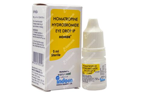 Homide 2 % Eye Drops 5 ML | Order Homide 2 % Eye Drops 5 ML Online at Truemeds