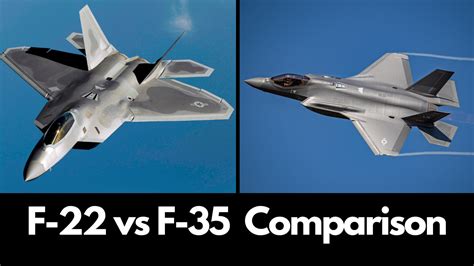 F22 Raptor Vs F35 Lightning II: In Depth Comparison