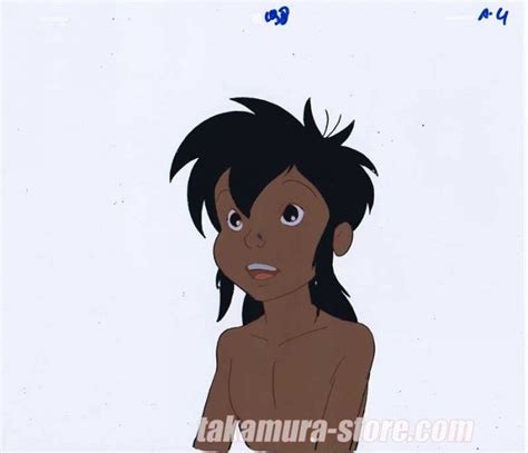 Jungle Book Shōnen Mowgli anime cel