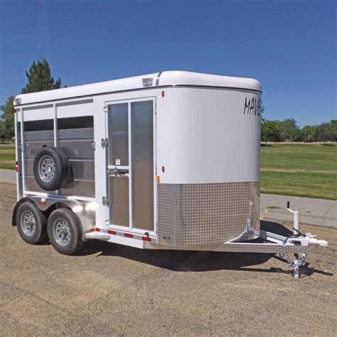 2024 Maverick Steel/Aluminum 2 Horse Trailer | Aluminum and Steel Horse Trailers and Living Quarters