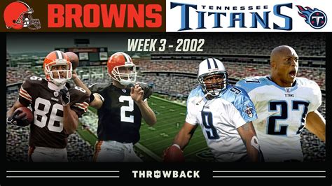 A Nashville Stunner! (Browns vs. Titans 2002, Week 3) - YouTube