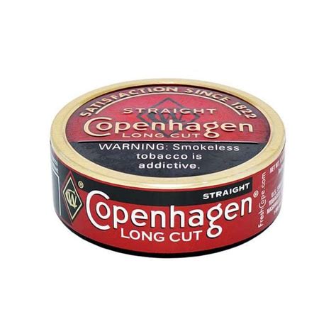 Order Copenhagen Straight 1.2oz Long Cut Northerner US