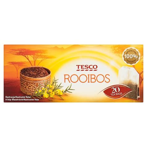 Tesco Filtered Rooibos Tea 20 Tea Bags 40 g - Tesco Groceries