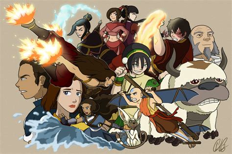 Avatar Cast Collage - Avatar: The Last Airbender Photo (20397292) - Fanpop