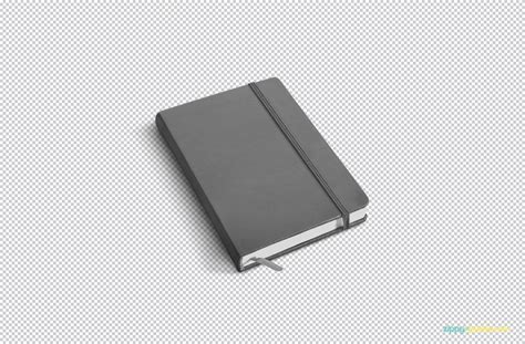 Free Notebook Mockup PSD - CreativeBooster