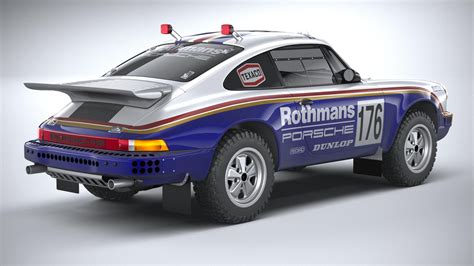 Porsche 911 953 Dakar 1984 - 3D Model by SQUIR