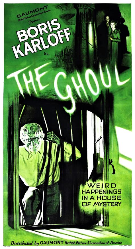 The Ghoul (1933) | Ghoul movie, Film posters vintage, Classic monster ...