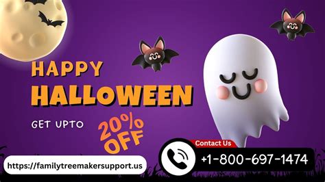 Family Tree Maker Support Halloween Offers - Get Up To 20% Off | Halloween Halo 2023 Offers ...