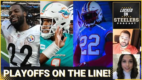 Steelers' Playoff Hopes: Najee Harris, Mason Rudolph Can Lead to Win | Can Dolphins or Titans ...