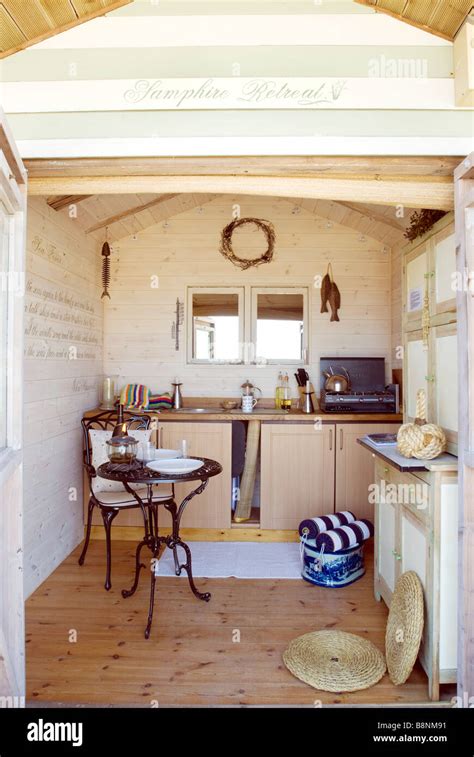 Beach hut interior hi-res stock photography and images - Alamy