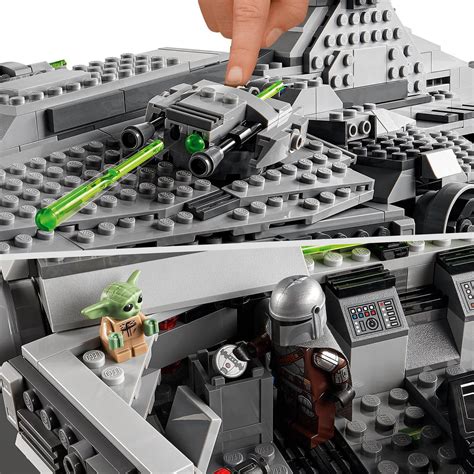 LEGO Star Wars: Imperial Light Cruiser Baby Yoda Set (75315) | Star wars minifigures, Lego, Lego ...