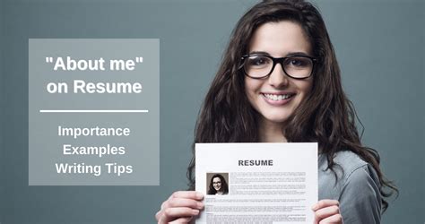 How to Write About Me Section in Resume (Resume Examples and Tips) | CakeResume