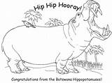 Hippo Snorkel Hipopotam Supercoloring Hippopotamus Clipartmag  sketch template