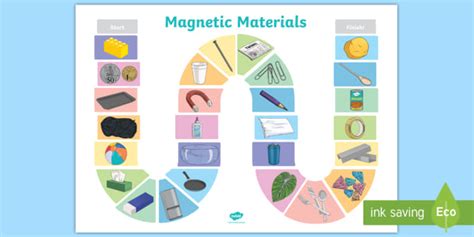 Magnet Board Game | Materials