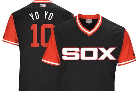 The five kinds of White Sox Players Weekend jerseys